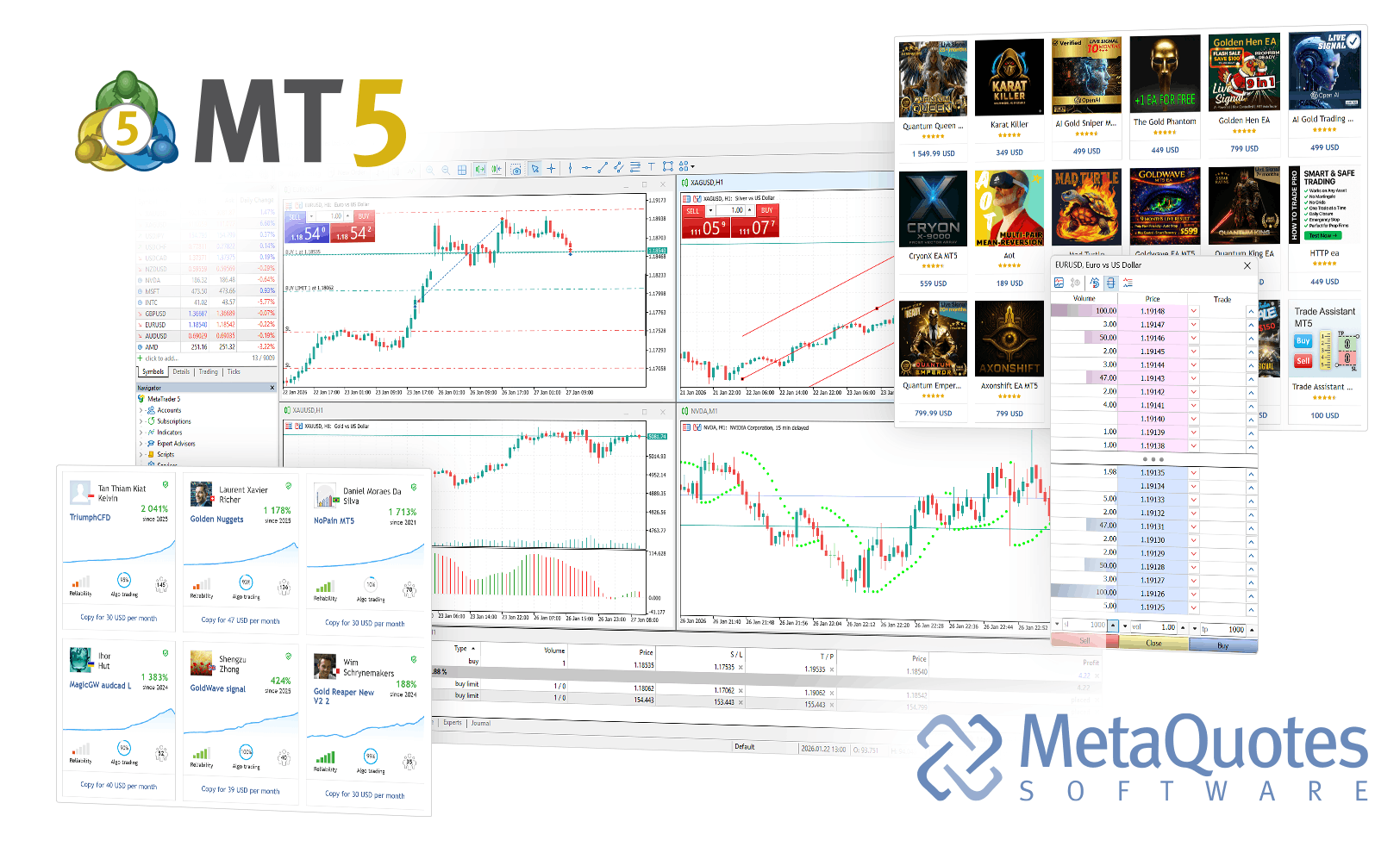 MT5桌面终端与Web终端入口